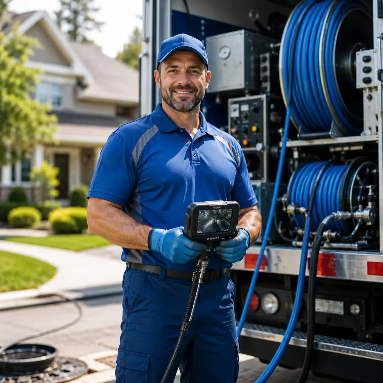 Local outdoor drain cleaning specialists in Enterprise, LA